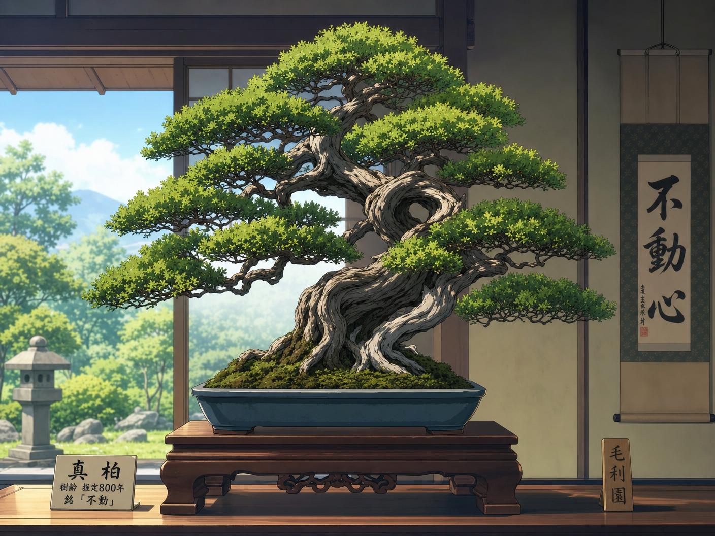国产视频植物视频-盆景艺术